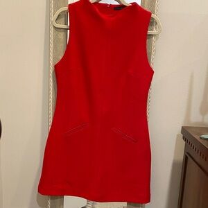 Zara Vibrant Red Mini Dress